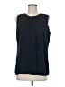 CAbi 100% Polyester Black Sleeveless Blouse Size M - photo 1