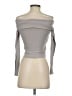 Forever 21 100% Cotton Gray Long Sleeve Top Size S - photo 2