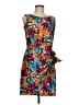 Assorted Brands 100% Silk Tropical Brown Cocktail Dress Size 9 - photo 1