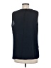 CAbi 100% Polyester Black Sleeveless Blouse Size M - photo 2