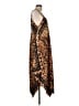 Tommy Bahama 100% Polyester Animal Print Brown Casual Dress Size Lg - XL - photo 4