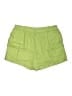 H&M 100% Linen Solid Green Board Shorts Size XL - photo 1