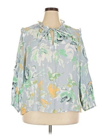 Zac & Rachel 3/4 Sleeve Blouse (view 1)