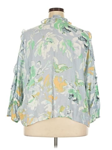 Zac & Rachel 3/4 Sleeve Blouse (view 2)
