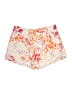 Drew Floral Ivory Shorts Size 6 - photo 1
