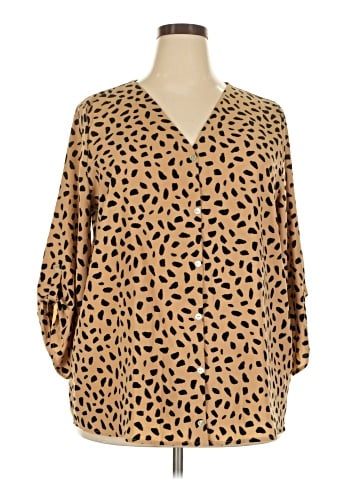West Kei 3/4 Sleeve Blouse (view 1)