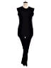 Norma Kamali 100% Polyester Solid Black Jumpsuit Size XL - photo 1