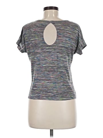 Stranded Short Sleeve Top (view 2)