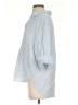 H&M Blue 3/4 Sleeve Button-Down Shirt Size XS - photo 5