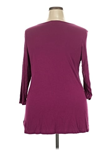 Ellos 3/4 Sleeve Top (view 2)