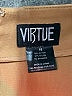 Virtue Solid Tan Formal Skirt Size 10 - photo 4