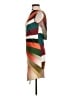 Siedres 100% Polyester Graphic Brown Cocktail Dress Size M - photo 5