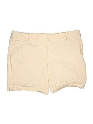 Ann Taylor LOFT Khaki Shorts (view 1)