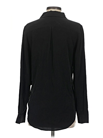 Marciano Long Sleeve Silk Top (view 2)