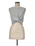 Yogalicious Gray Sleeveless T-Shirt Size M - photo 1