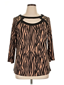 Ny Collection 3/4 Sleeve Top