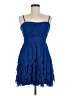 B. Smart 100% Polyester Blue Cocktail Dress Size 9 - photo 1