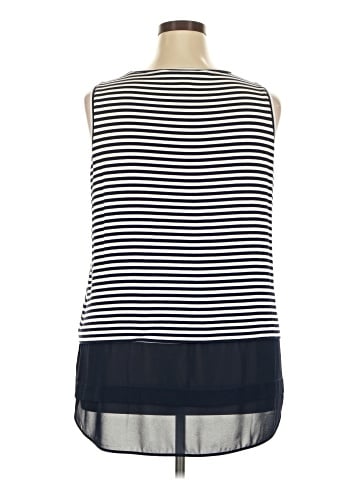 MICHAEL Michael Kors Sleeveless Blouse (view 2)
