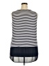 MICHAEL Michael Kors Blue Sleeveless Blouse Size 2X - photo 2