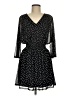 Harper Polka Dots Black Cocktail Dress Size M - photo 1