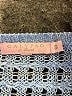 Calypso St. Barth 100% Linen Metallic Blue Pullover Sweater Size S - photo 7