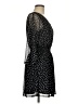 Harper Polka Dots Black Cocktail Dress Size M - photo 4
