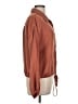 Hayden 100% Polyester Brown Long Sleeve Blouse Size L - photo 4