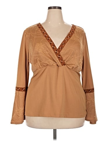 Faded Glory Long Sleeve Blouse (view 1)