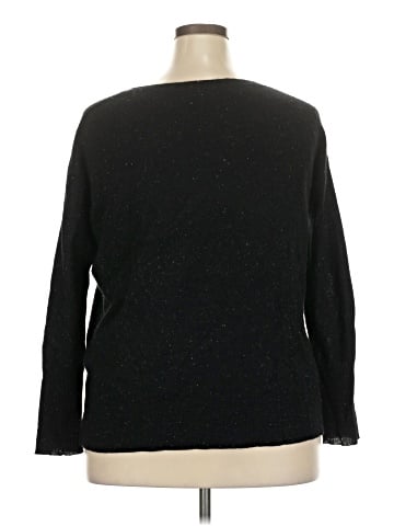 Halogen Cashmere Pullover Sweater (view 2)