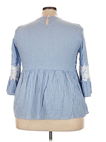 Suzanne Betro 3/4 Sleeve Blouse (view 2)