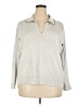 Cyrus Silver Pullover Sweater Size 2X - photo 1
