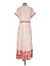 Max Studio Floral Graphic Ivory Casual Dress Size M - photo 2