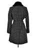 Via Spiga 100% Polyester Black Coat Size M - photo 2