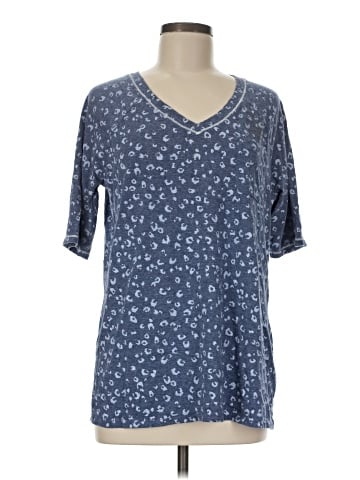 Cuddl Duds Short Sleeve Henley (view 1)
