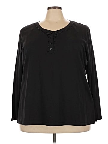 Covington Long Sleeve Henley (view 1)