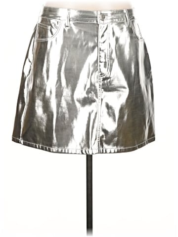 Ann Taylor LOFT Faux Leather Skirt (view 1)