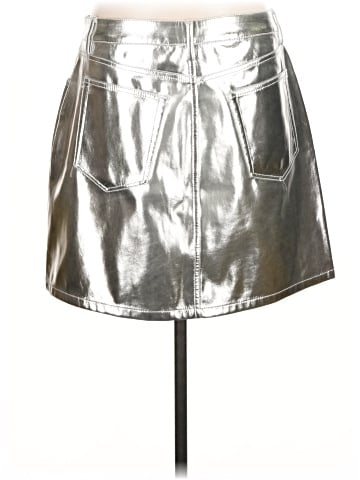 Ann Taylor LOFT Faux Leather Skirt (view 2)
