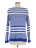 Lilly Pulitzer 100% Linen Stripes Blue Pullover Sweater Size M - photo 2