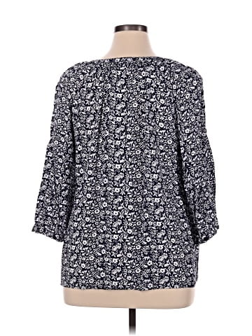 Jones New York 3/4 Sleeve T-Shirt (view 2)