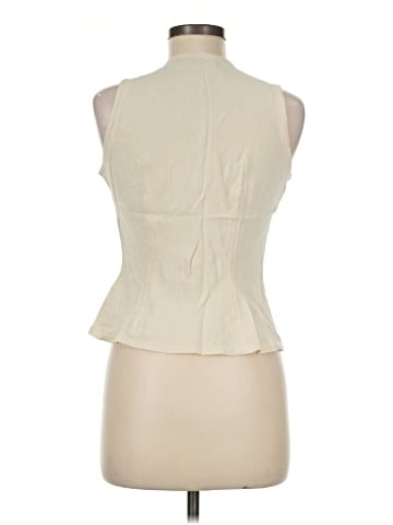 Donna Karan New York Sleeveless Silk Top (view 2)