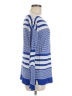Lilly Pulitzer 100% Linen Stripes Blue Pullover Sweater Size M - photo 4