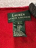 Lauren by Ralph Lauren 100% Cotton Red Pullover Sweater Size L - photo 7