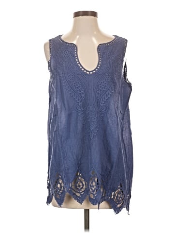 Soft Surroundings Sleeveless T-Shirt (view 1)