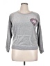 Candie's Hearts Gray Sweatshirt Size XL - photo 1