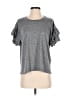 Current/Elliott Tweed Gray Short Sleeve T-Shirt Size XS (0) - photo 1