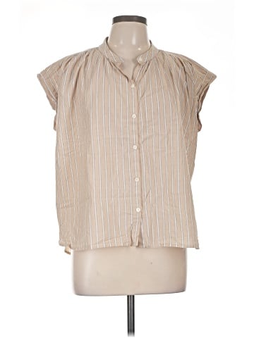 Ann Taylor LOFT Sleeveless Button-Down Shirt (view 1)