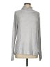 Yogalicious Silver Long Sleeve Turtleneck Size M - photo 1