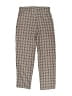H&M Plaid Brown Casual Pants Size 7 - photo 2