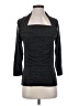 Ruby Ribbon 100% Acrylic Gray 3/4 Sleeve Top Size S - photo 1