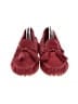 Coach 100% Leather Red Flats Size 9 1/2 - photo 2